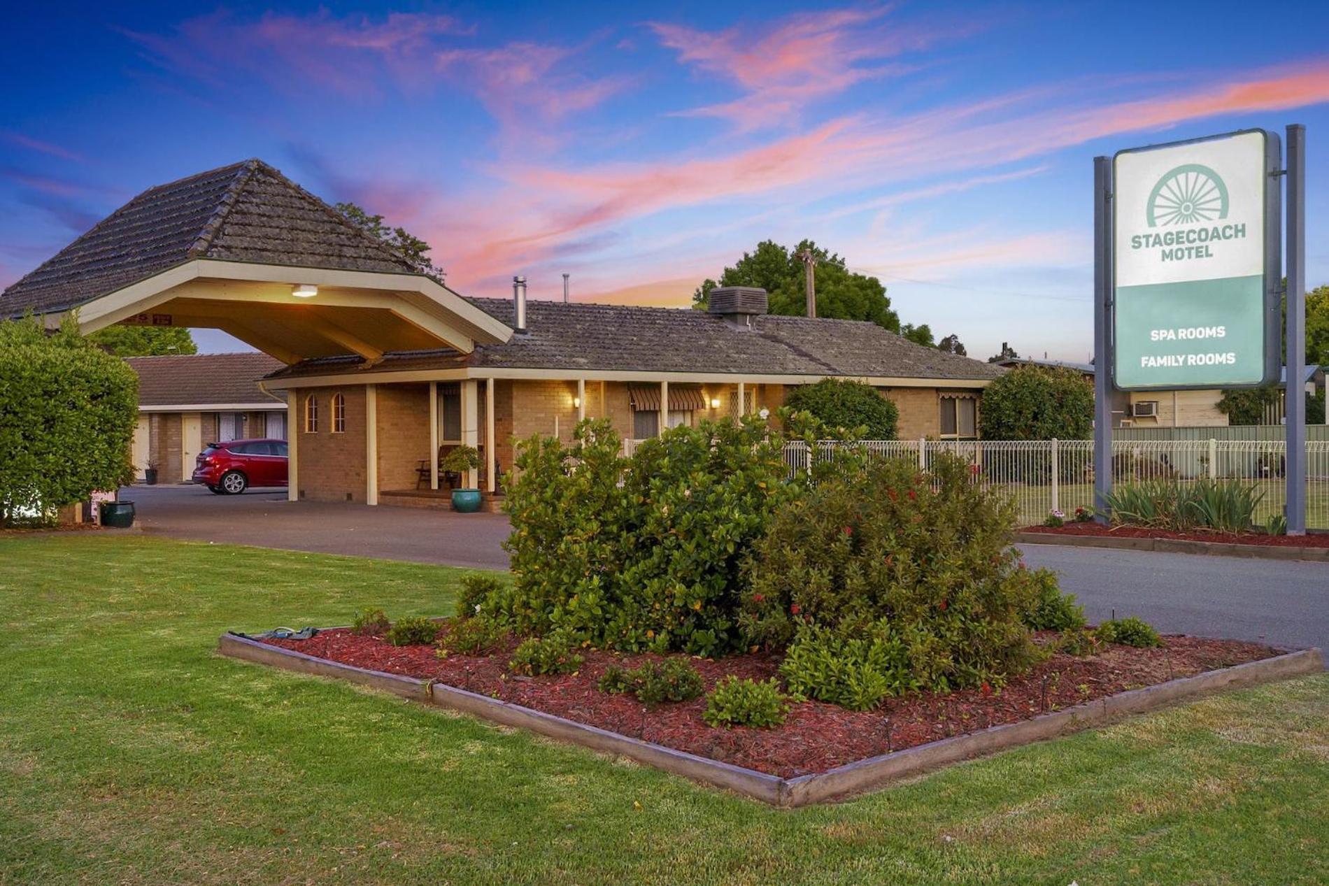Stagecoach Motel Wodonga Eksteriør bilde